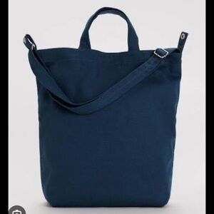 BAGGU Teal Canvas Tote